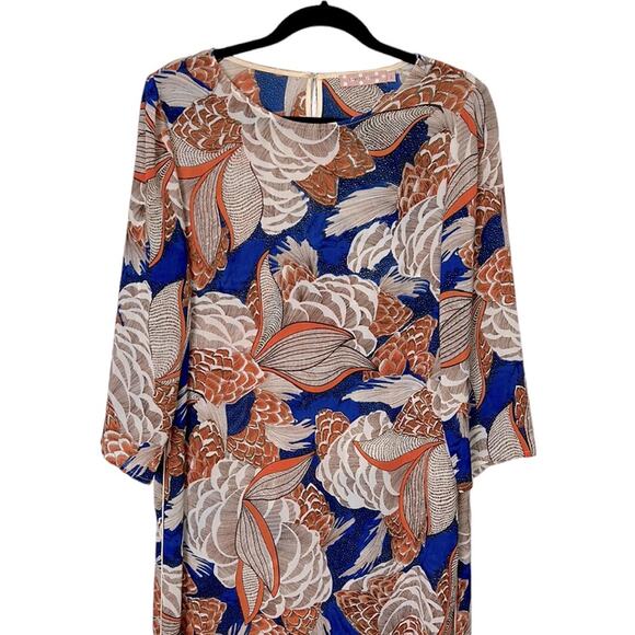 Traffic People For Anthropologie Floral Beach Cover up women’s size large - Picture 2 of 8